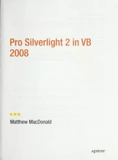 Pro Silverlight 2 in VB 2008