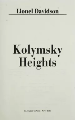 Kolymsky Heights