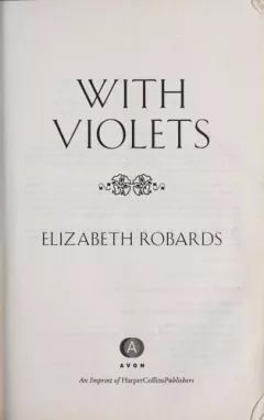 With violets