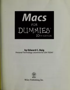 Macs For Dummies