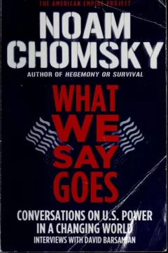 What we say goes