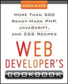 Web developer's cookbook