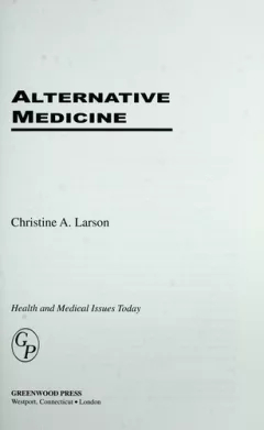 Alternative medicine
