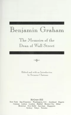The memoirs of the dean of Wall Street
