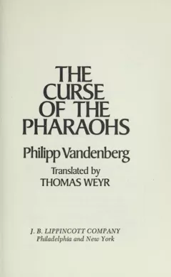The curse of the pharaohs