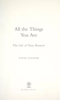 All the things you are