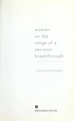 Women on the verge of a nervous breakthrough