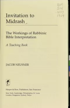 Invitation to Midrash