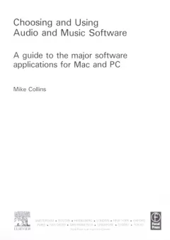Choosing and using audio and music software