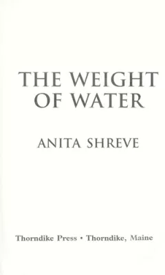 The weight of water