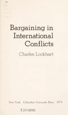 Bargaining in international conflicts