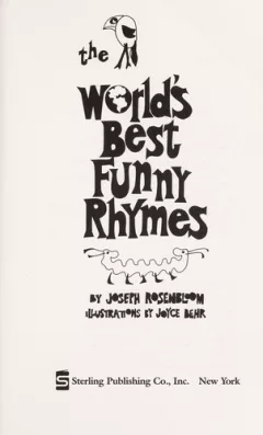 The world's best funny rhymes