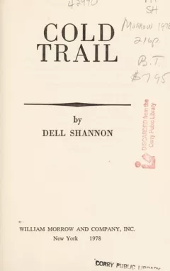 Cold trail