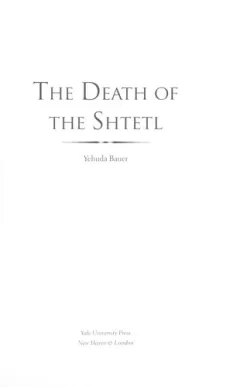 The death of the shtetl