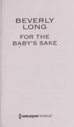 For the baby's sake