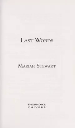 Last words