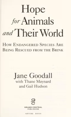 Hope for animals and their world