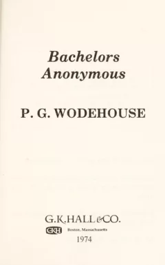 Bachelors Anonymous