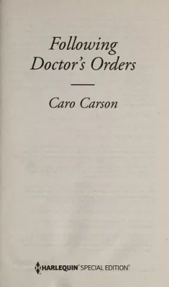 Following doctor's orders