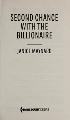 Second chance with the billionaire