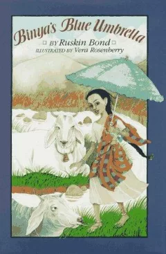 Binya's blue umbrella