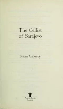 The cellist of Sarajevo