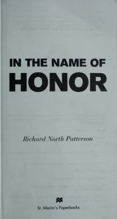 In the name of honor