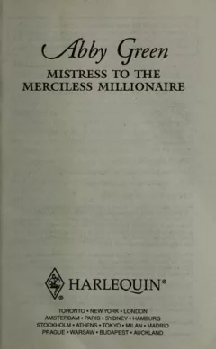 Mistress to the merciless millionaire