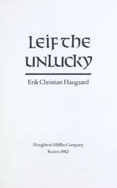 Leif the unlucky