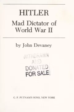 Hitler, mad dictator of World War II