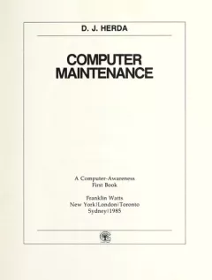 Computer maintenance