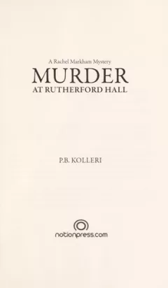Murder at Rutherford Hall