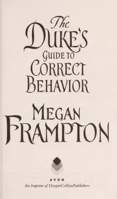 The duke's guide to correct behavior