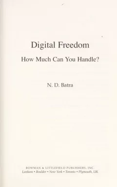 Digital freedom