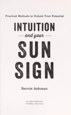 Intuition and your sun sign