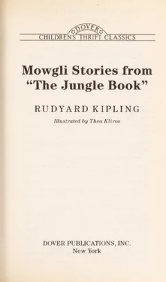 Mowgli stories from "The jungle book"