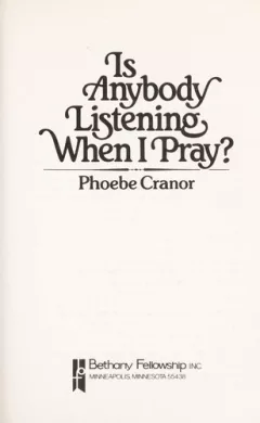 Is anybody listening when I pray?