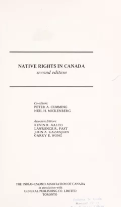 Native rights in Canada.