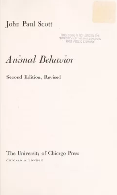 Animal behavior.