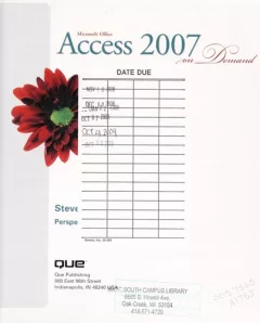 Microsoft Office Access 2007 on demand