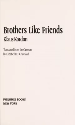 Brothers like friends