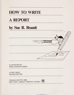 How to write a report