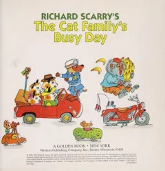 Richard Scarry's The cat family's busy day.