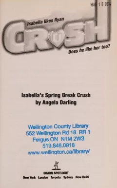 Isabella's spring break crush