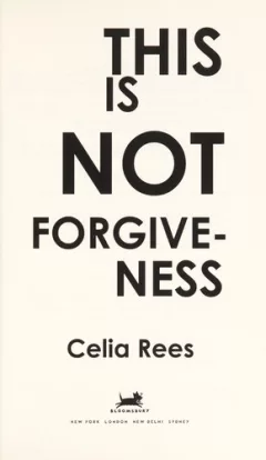 This is not forgiveness