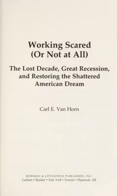 Working scared (or not at all)