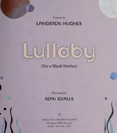 Lullaby (For a Black Mother)