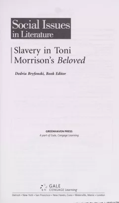 Slavery in Toni Morrison's Beloved