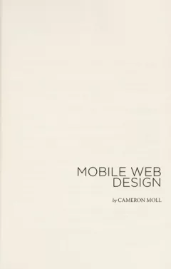Mobile web design
