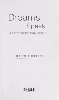 Dreams speak
